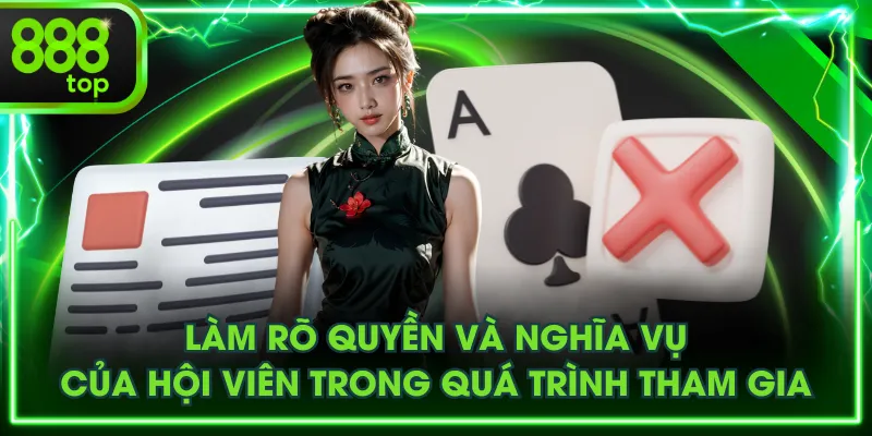 Làm rõ quyền và nghĩa vụ của hội viên trong quá trình tham gia
