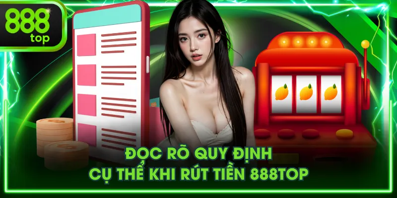 Đọc rõ quy định cụ thể khi rút tiền 888TOP